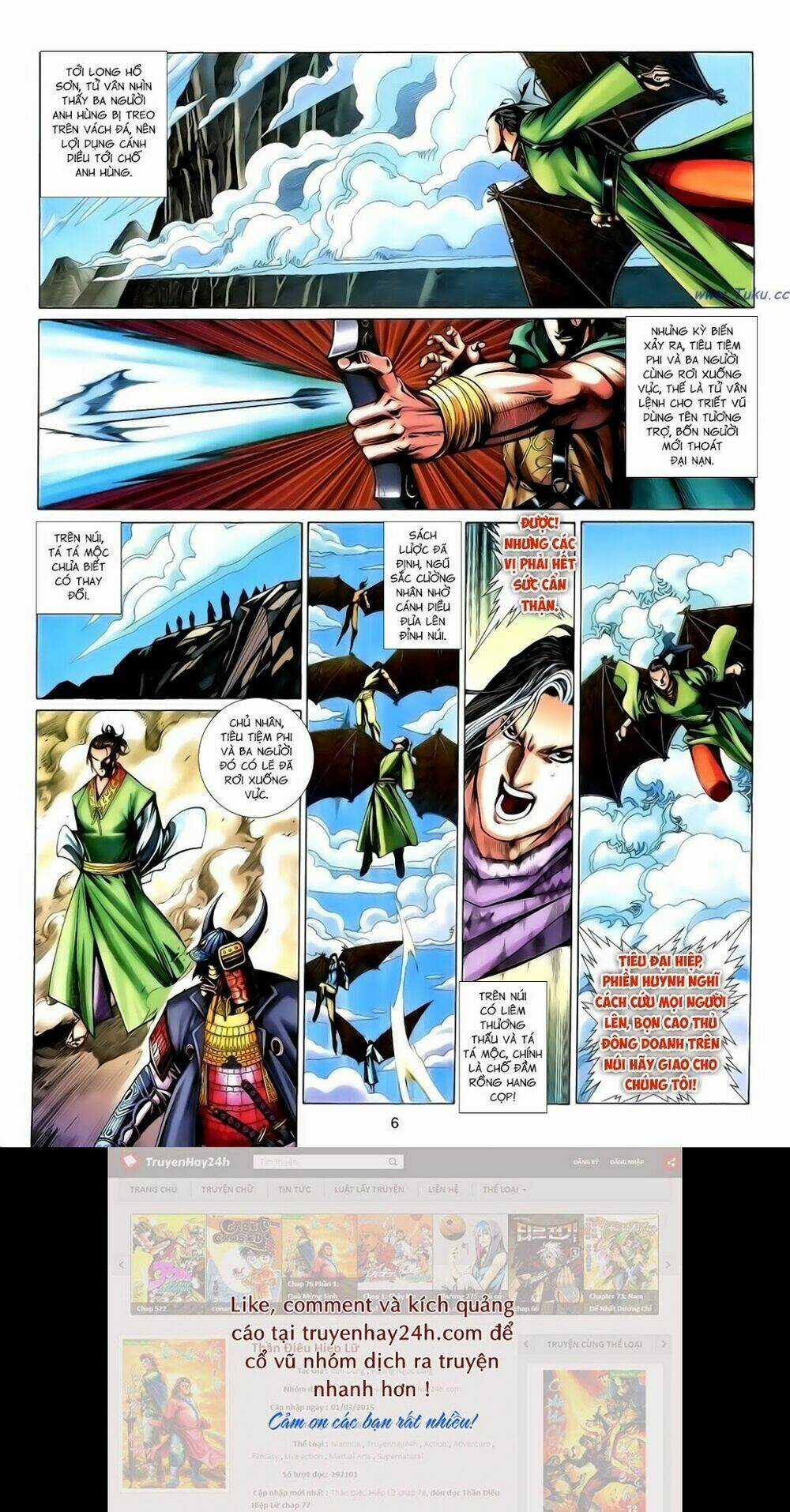 Anh Hùng Vô Lệ - Chapter 172 - Trang 6