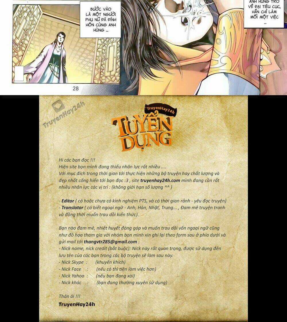 Anh Hùng Vô Lệ - Chapter 177 - Trang 29