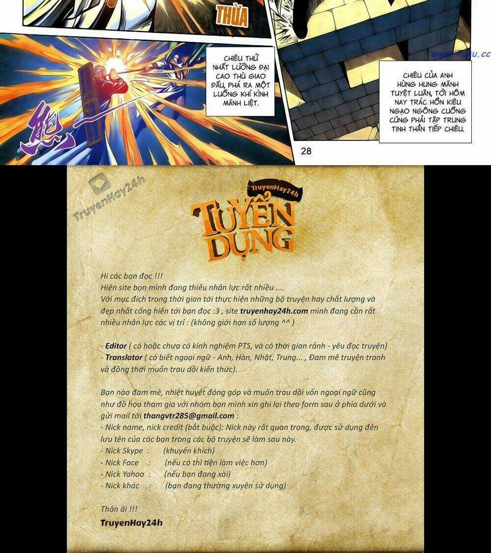 Anh Hùng Vô Lệ - Chapter 183 - Trang 29