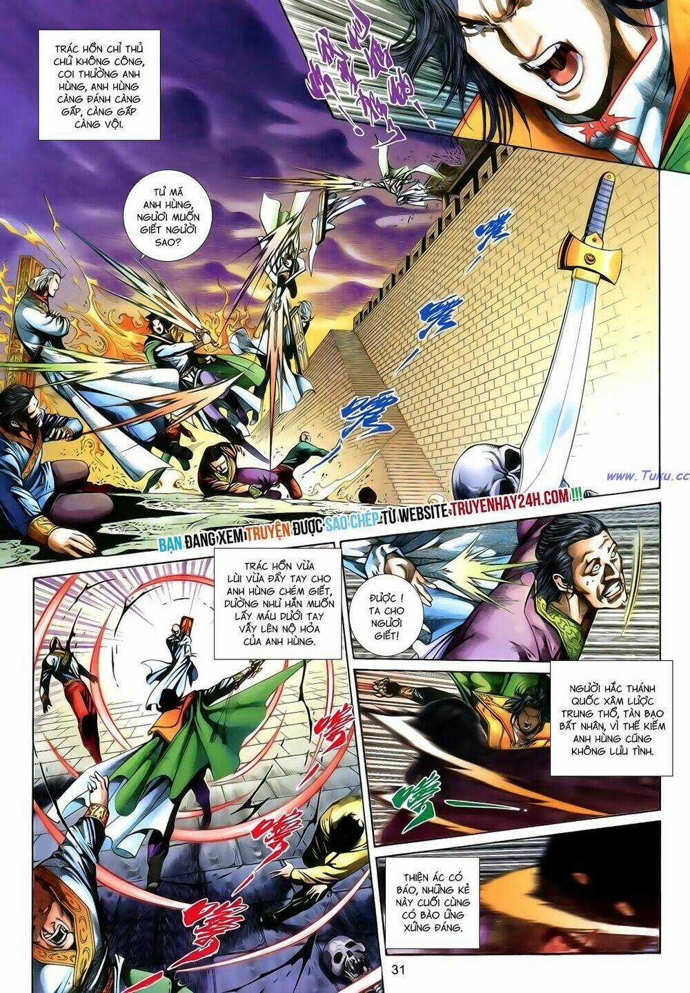 Anh Hùng Vô Lệ - Chapter 183 - Trang 32