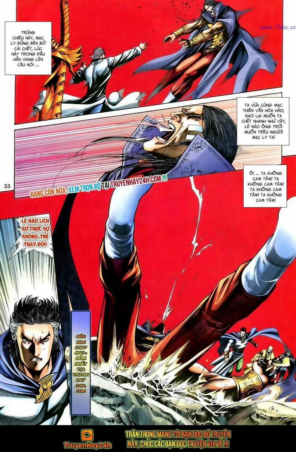 Anh Hùng Vô Lệ - Chapter 187 - Trang 33