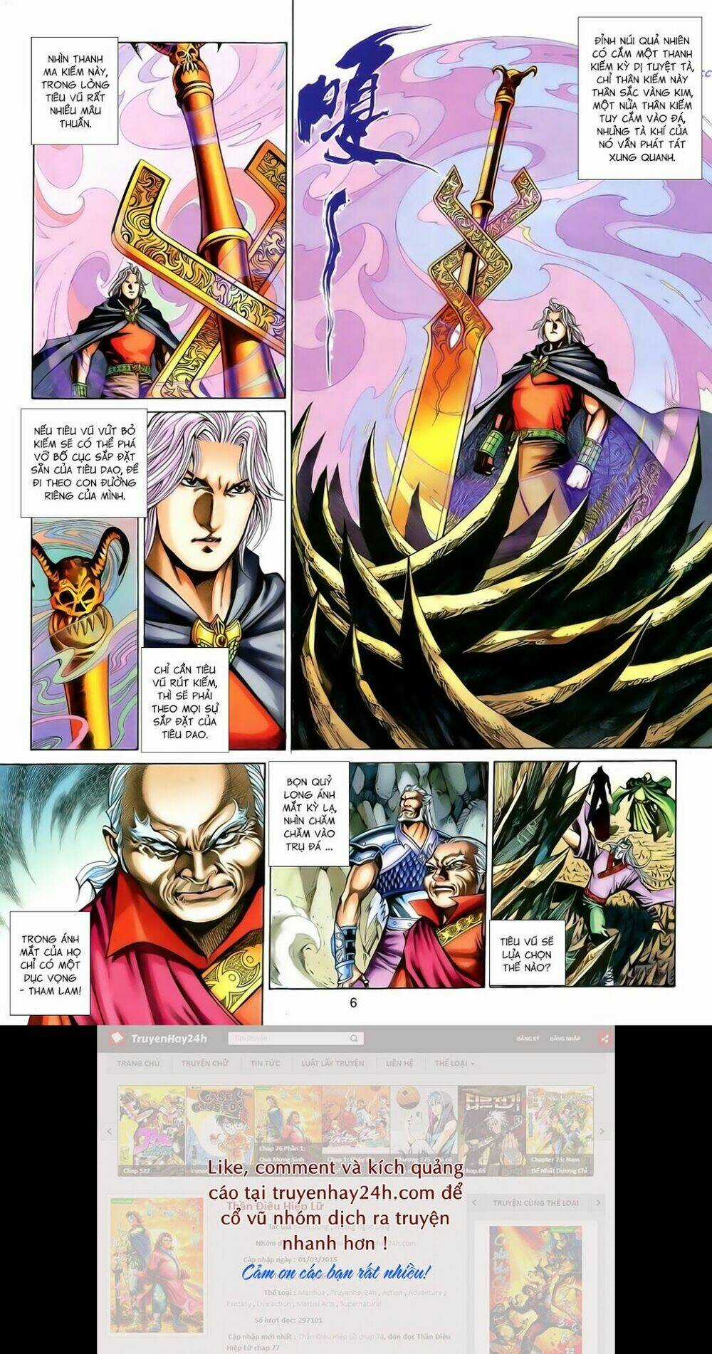 Anh Hùng Vô Lệ - Chapter 189 - Trang 6