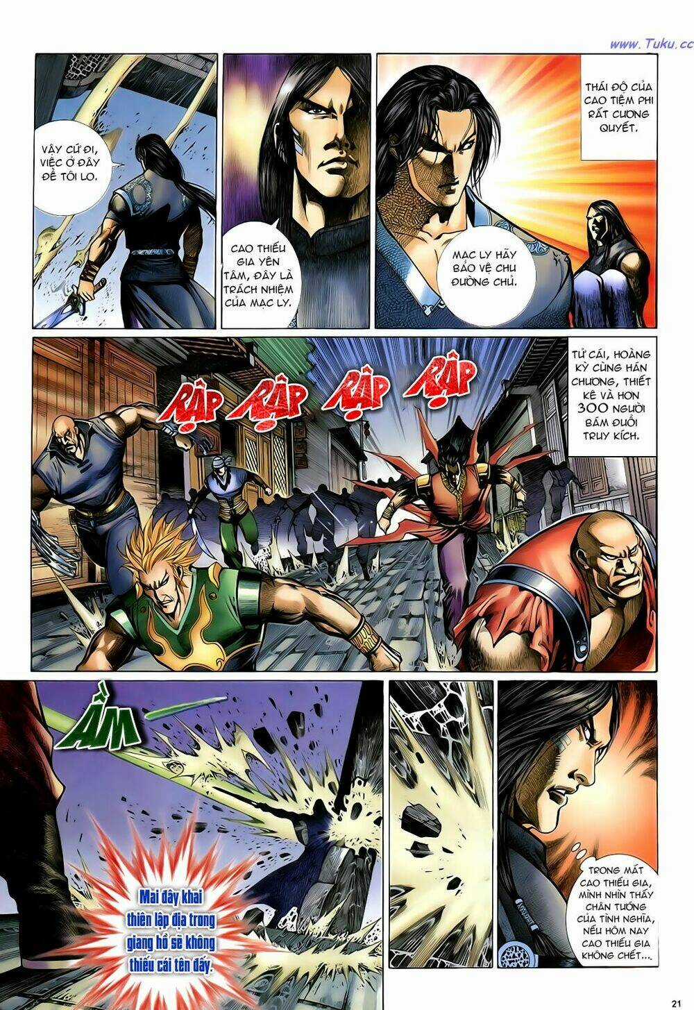 Anh Hùng Vô Lệ - Chapter 24 - Trang 21