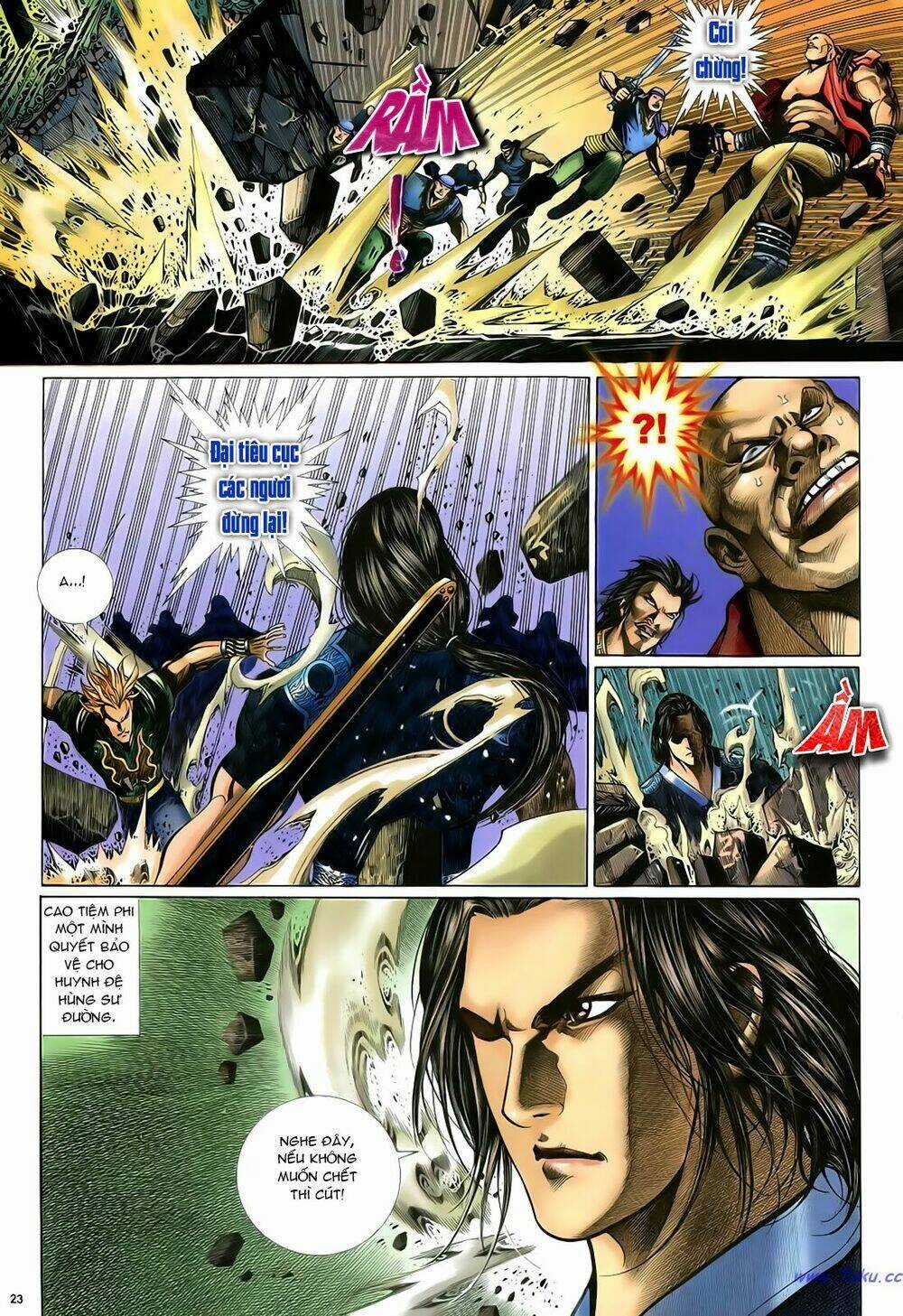 Anh Hùng Vô Lệ - Chapter 24 - Trang 23