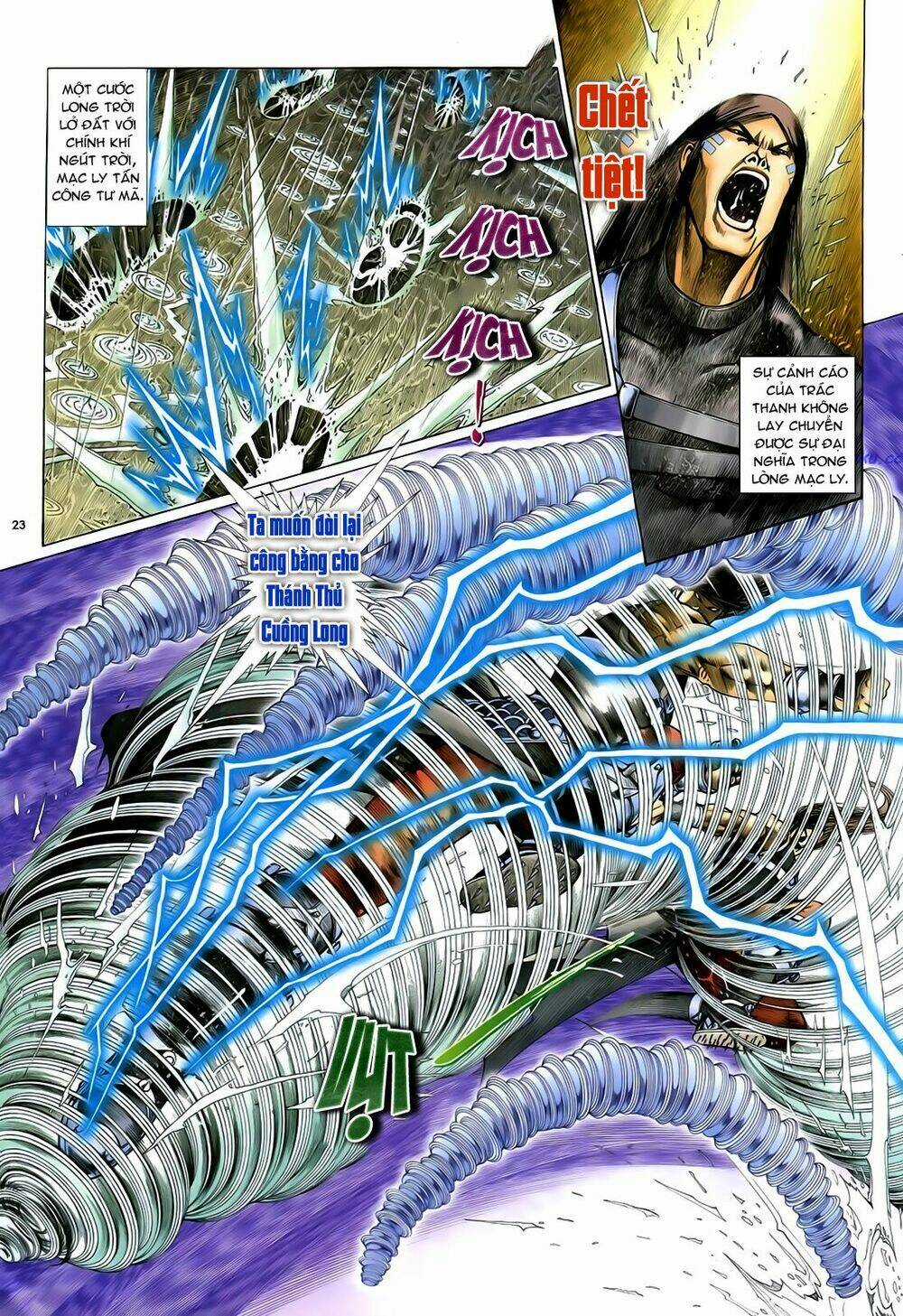 Anh Hùng Vô Lệ - Chapter 34 - Trang 23