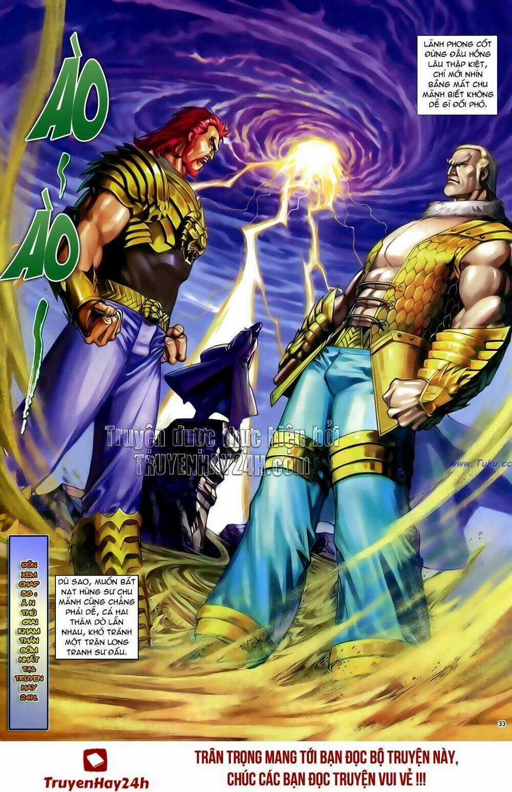 Anh Hùng Vô Lệ - Chapter 37 - Trang 34