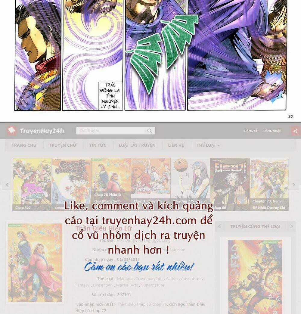 Anh Hùng Vô Lệ - Chapter 51 - Trang 34