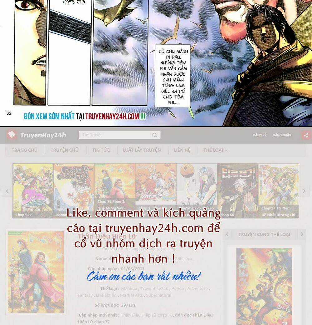 Anh Hùng Vô Lệ - Chapter 53 - Trang 34