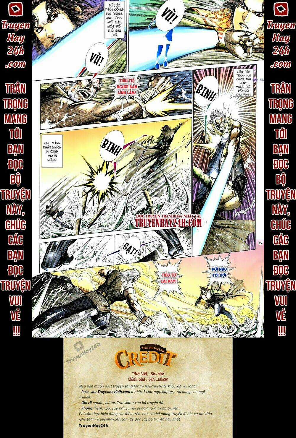 Anh Hùng Vô Lệ - Chapter 62 - Trang 27