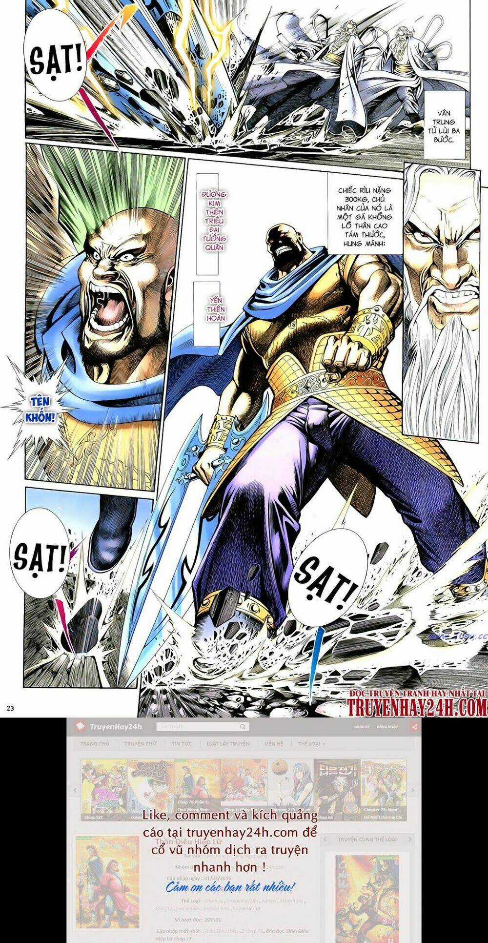 Anh Hùng Vô Lệ - Chapter 63 - Trang 24