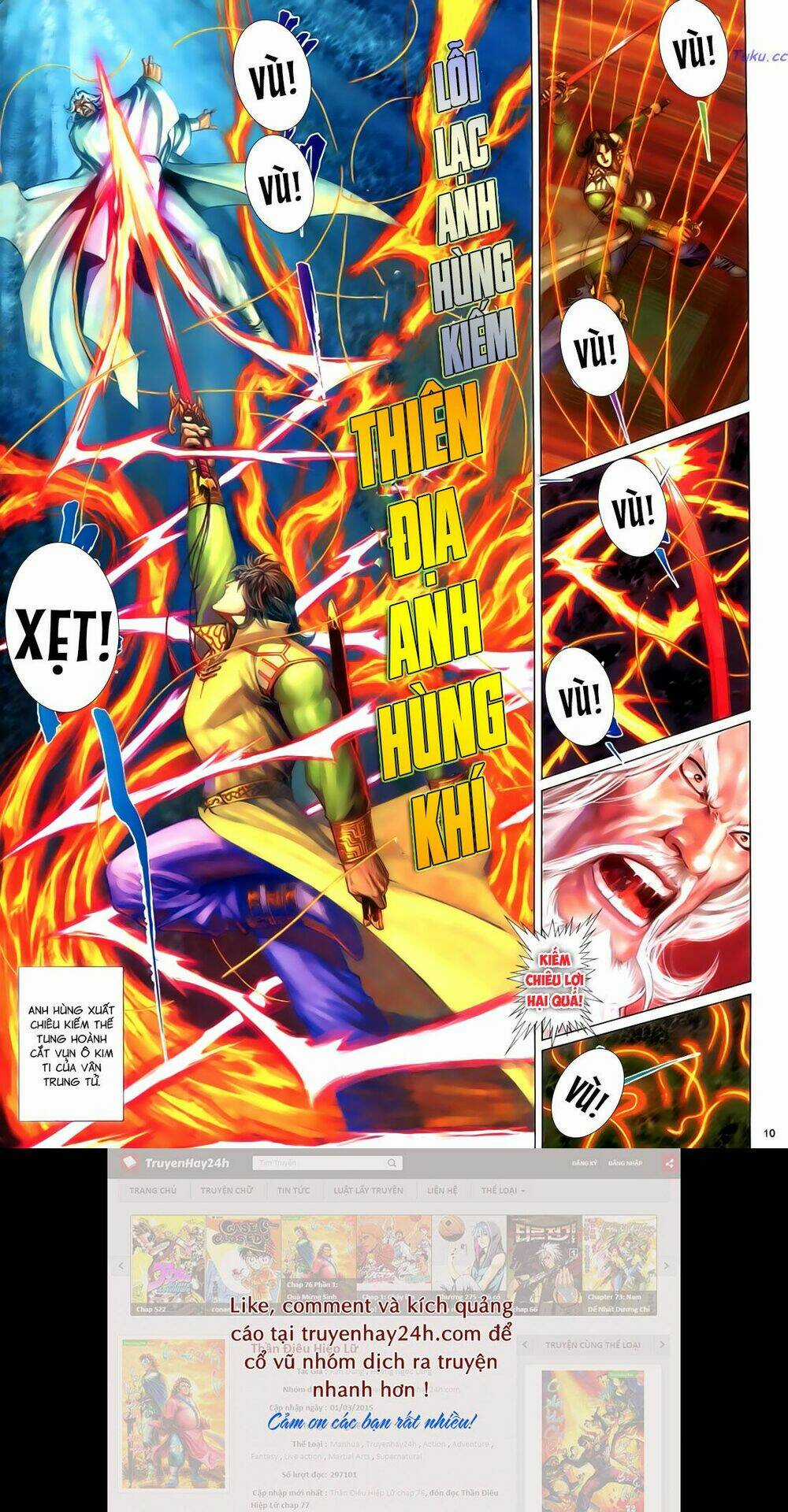 Anh Hùng Vô Lệ - Chapter 67 - Trang 10