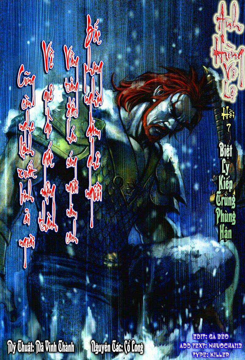 Anh Hùng Vô Lệ - Chapter 7 - Trang 5