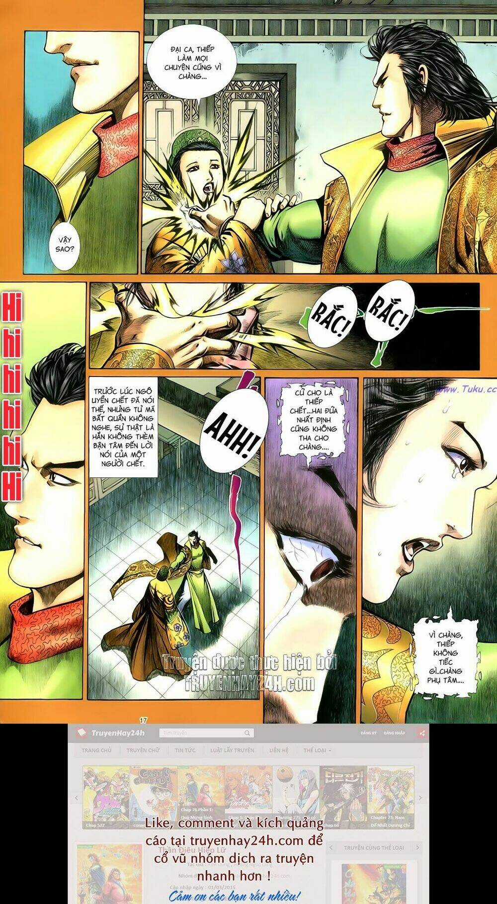 Anh Hùng Vô Lệ - Chapter 71 - Trang 20