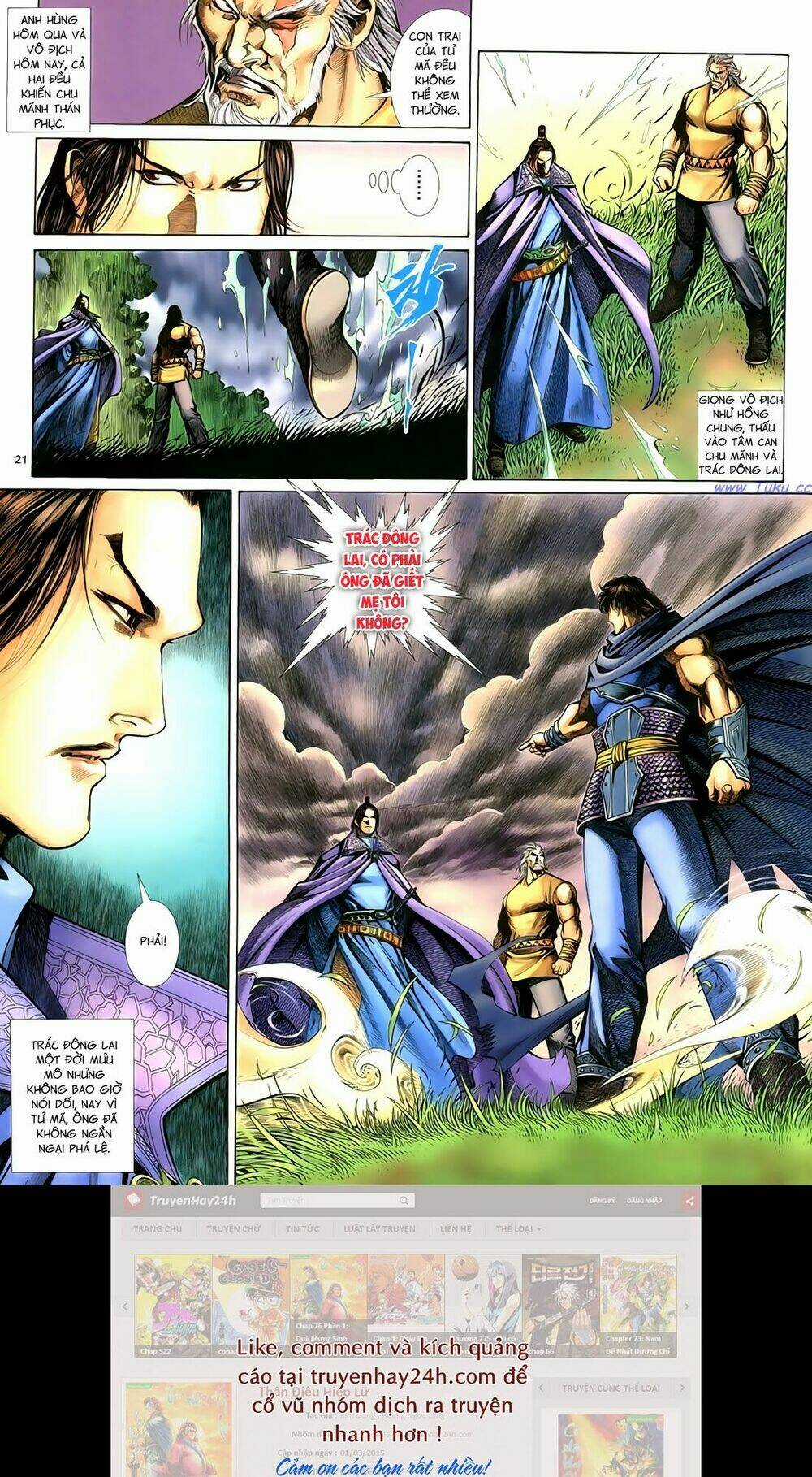 Anh Hùng Vô Lệ - Chapter 71 - Trang 25