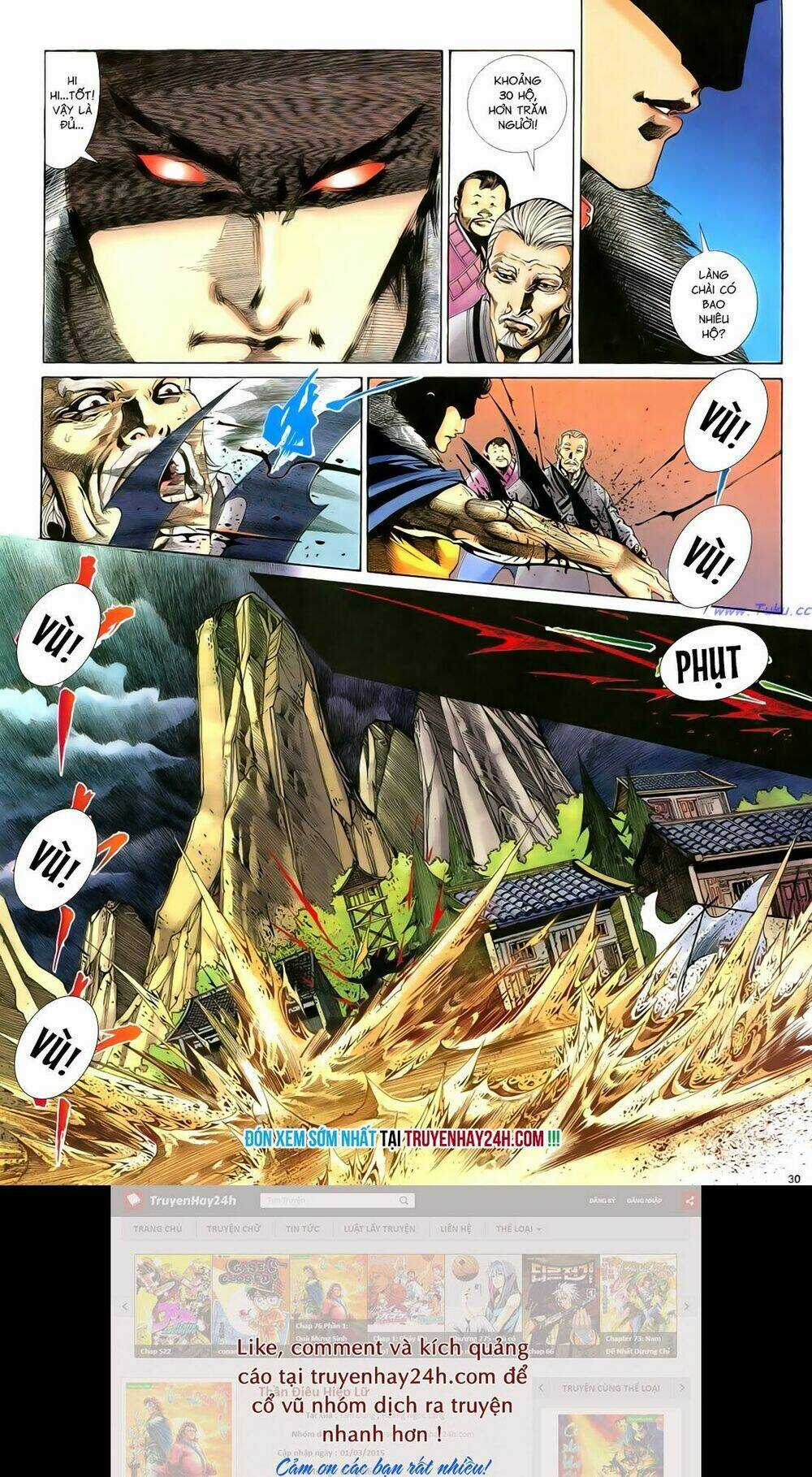 Anh Hùng Vô Lệ - Chapter 71 - Trang 36