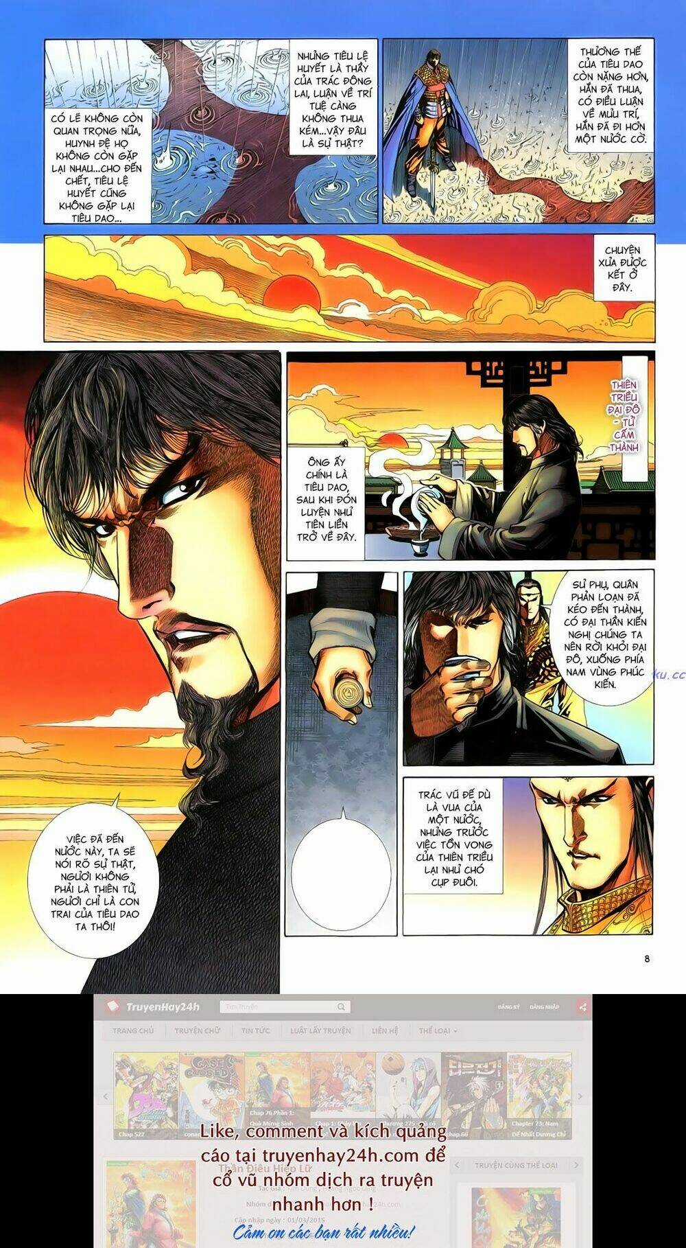 Anh Hùng Vô Lệ - Chapter 74 - Trang 9