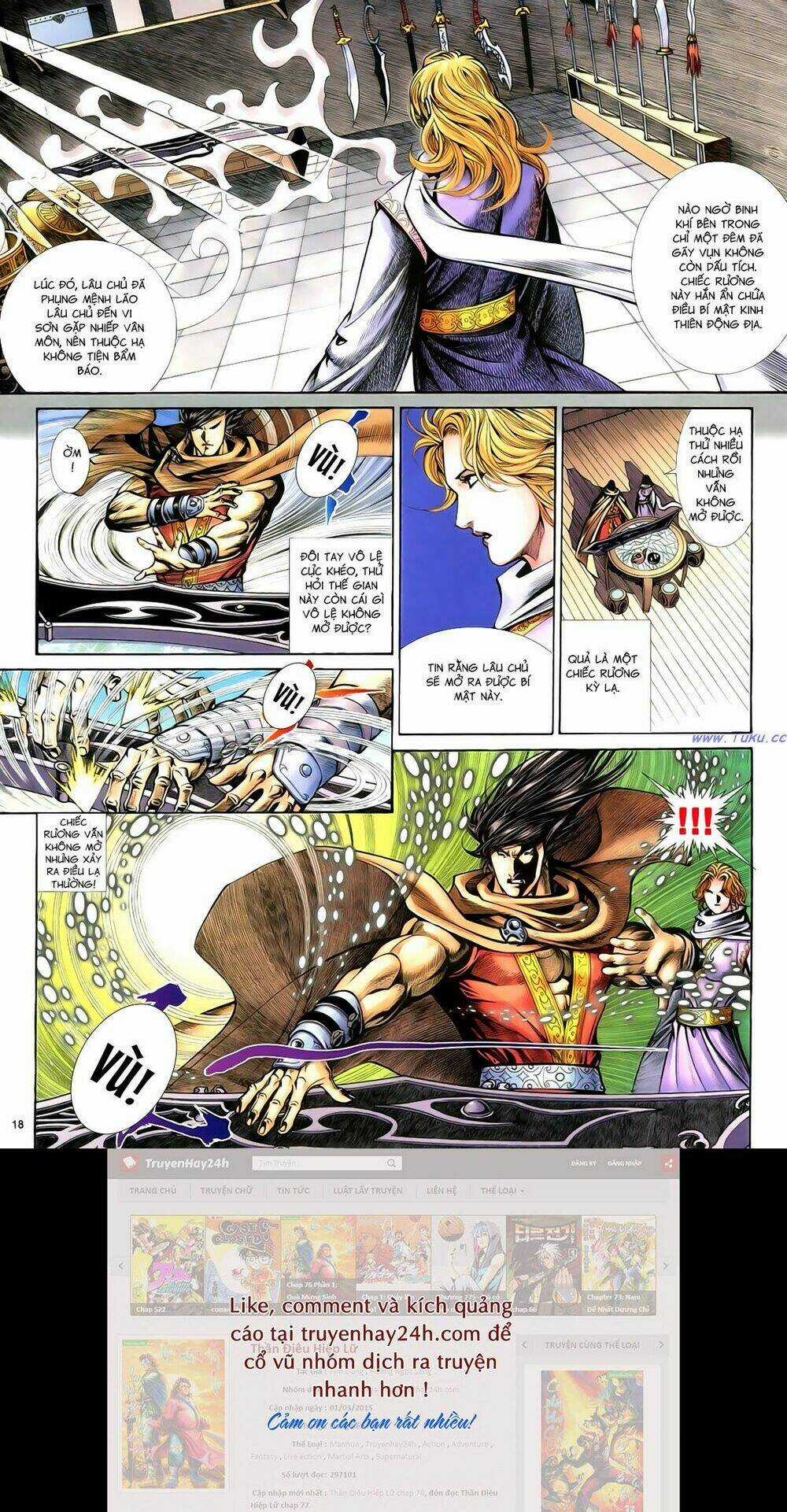 Anh Hùng Vô Lệ - Chapter 76 - Trang 19