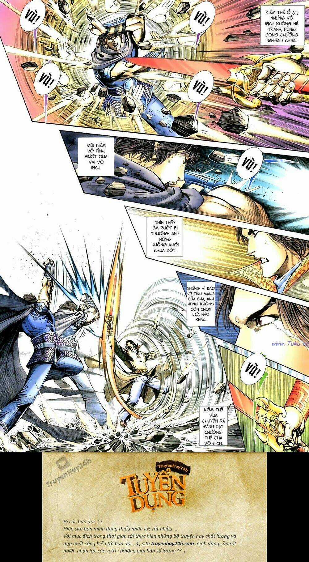 Anh Hùng Vô Lệ - Chapter 77 - Trang 14