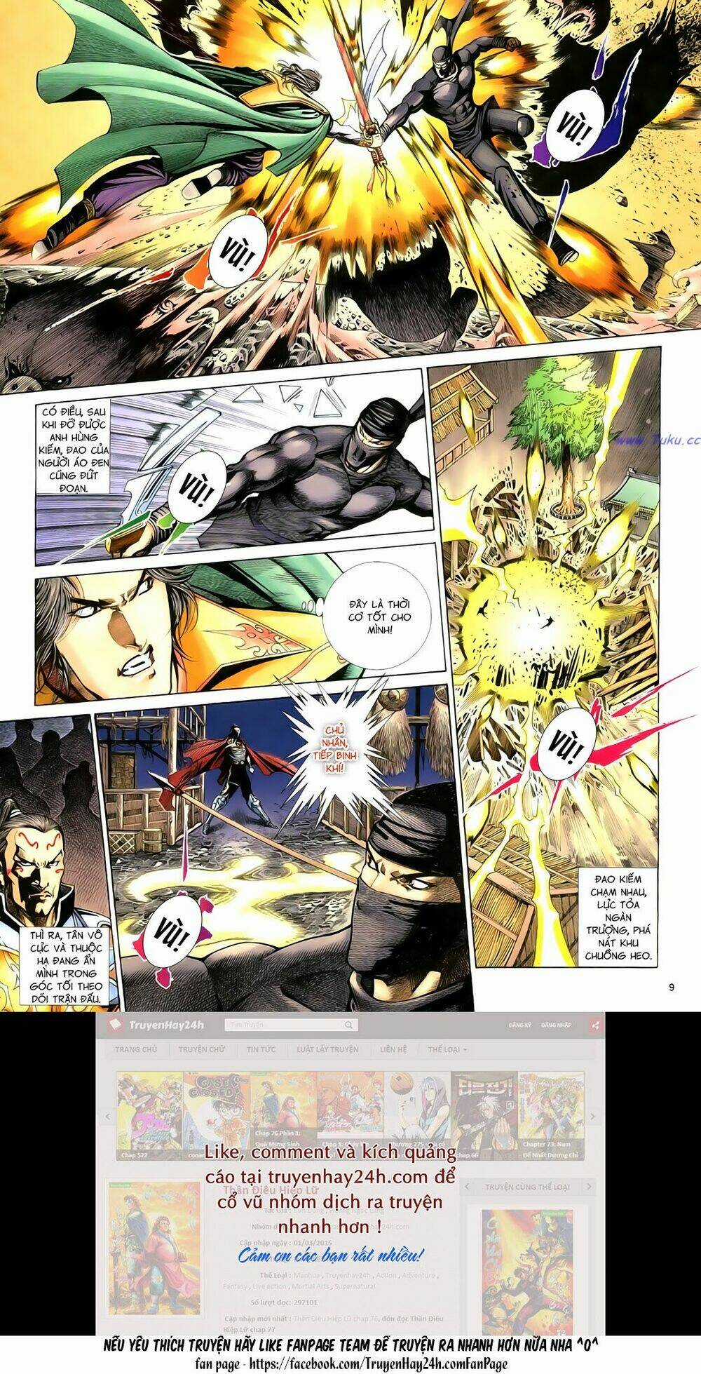 Anh Hùng Vô Lệ - Chapter 87 - Trang 9