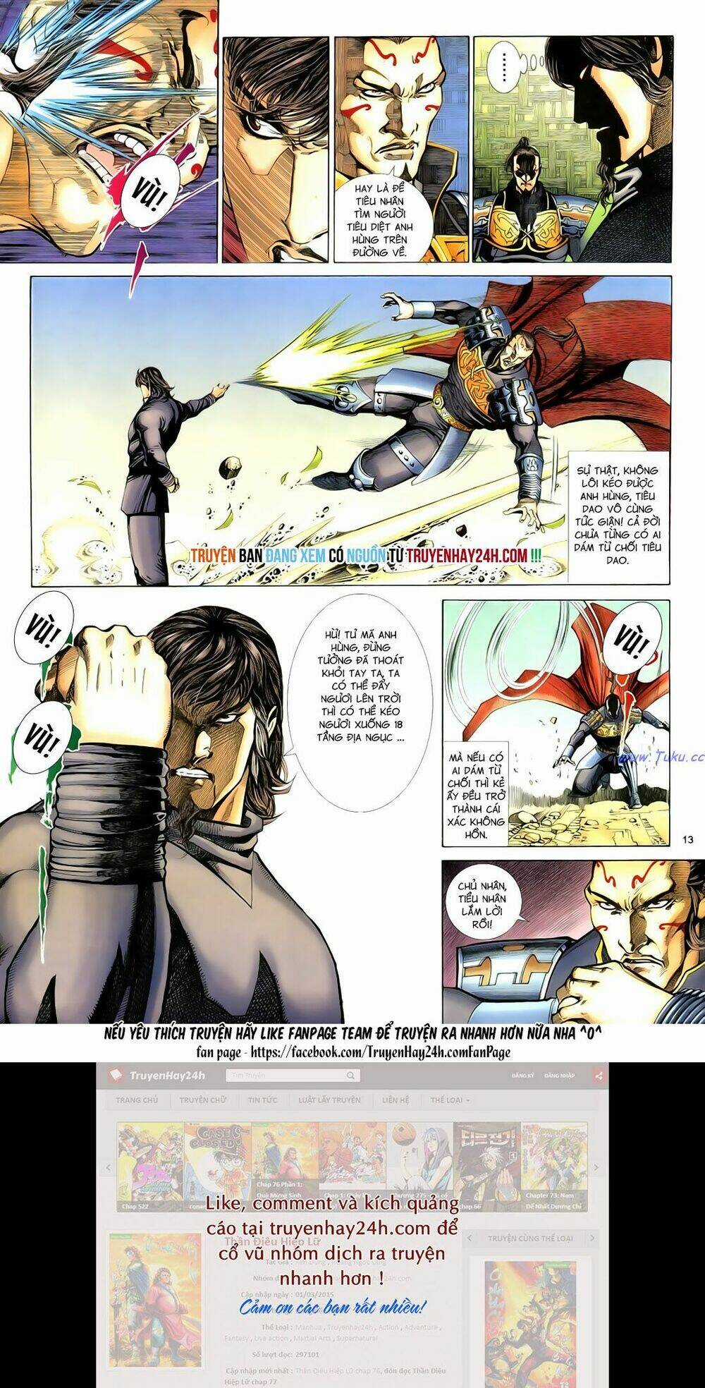 Anh Hùng Vô Lệ - Chapter 88 - Trang 13