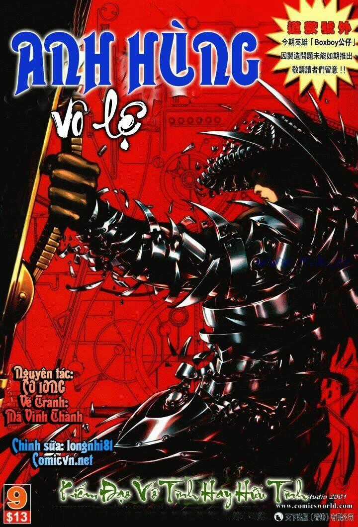 Anh Hùng Vô Lệ - Chapter 9 - Trang 1