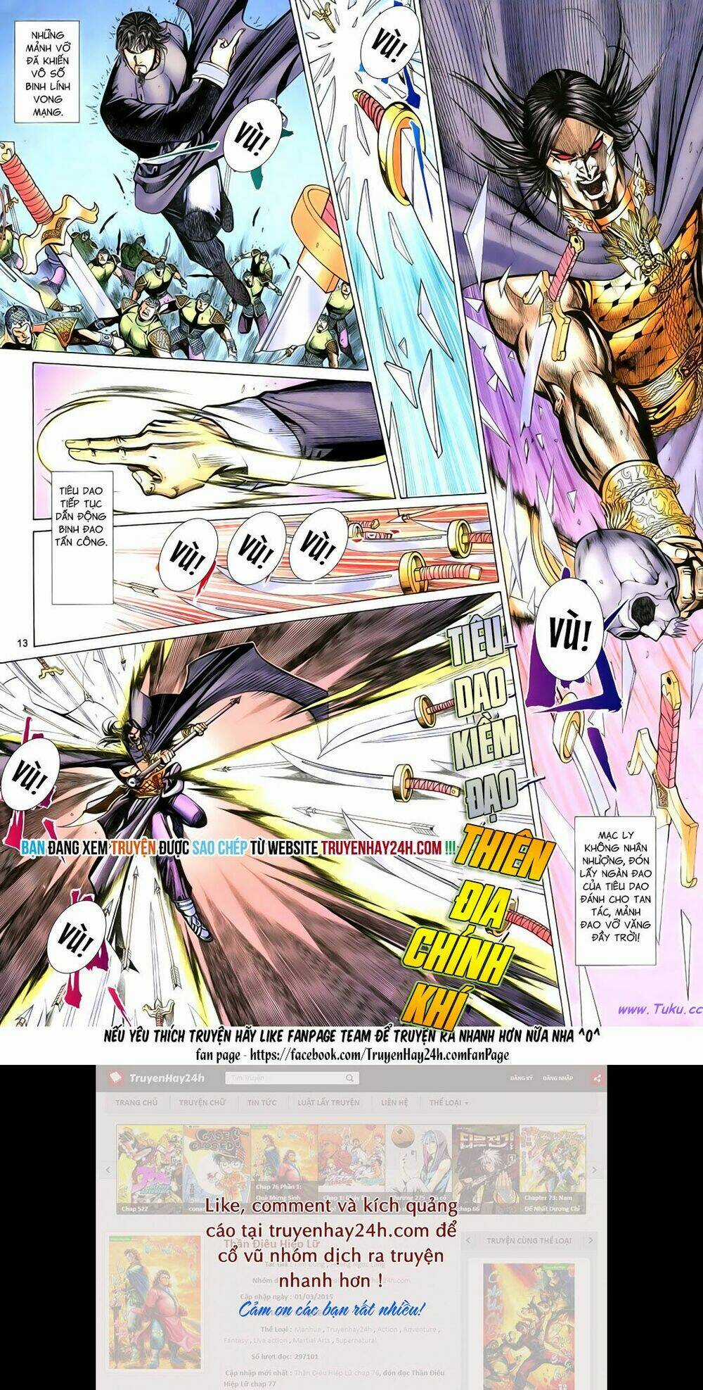 Anh Hùng Vô Lệ - Chapter 91 - Trang 13