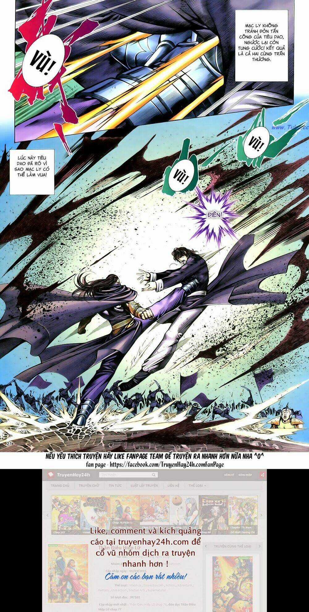 Anh Hùng Vô Lệ - Chapter 91 - Trang 21