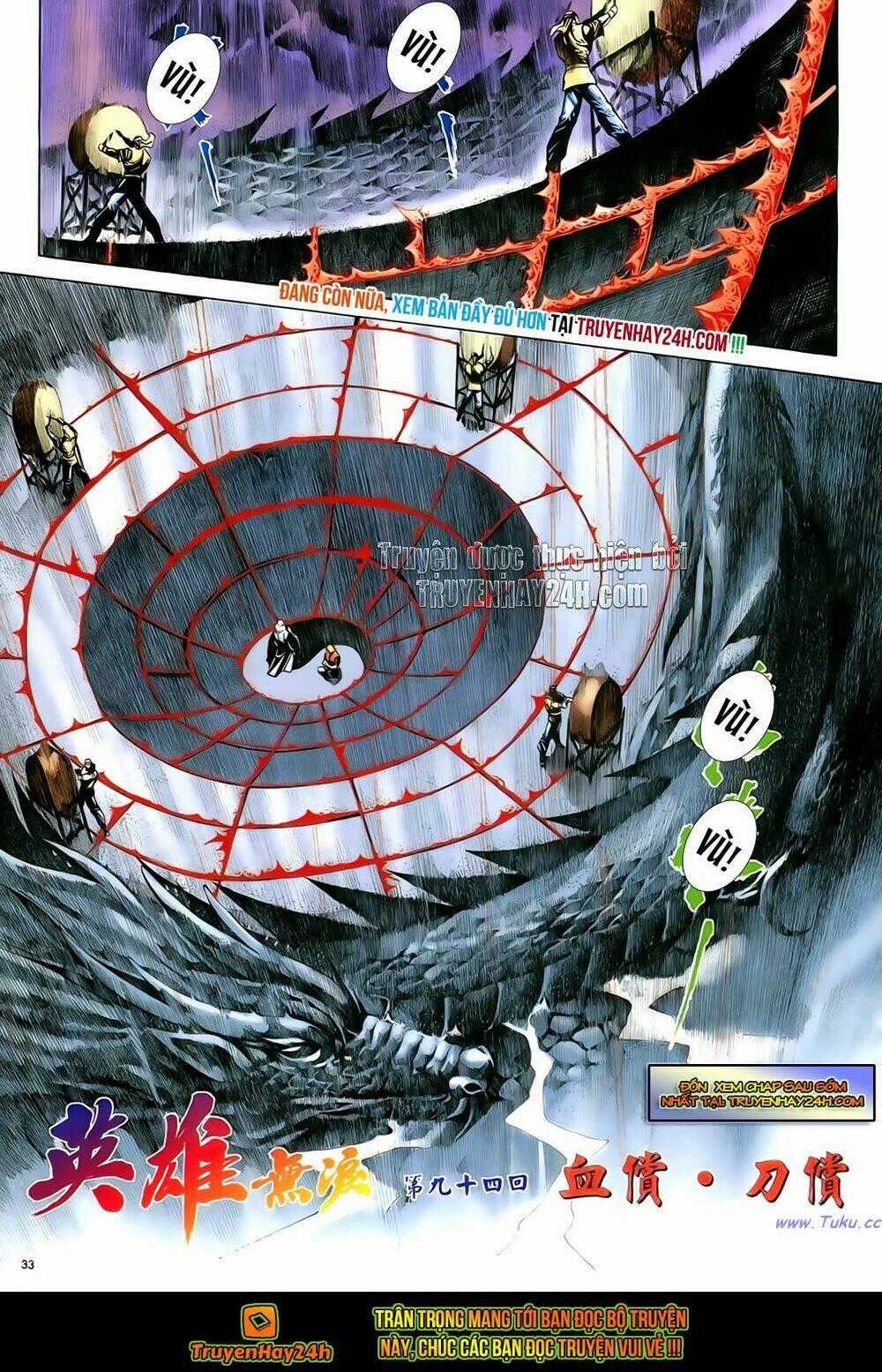Anh Hùng Vô Lệ - Chapter 93 - Trang 35