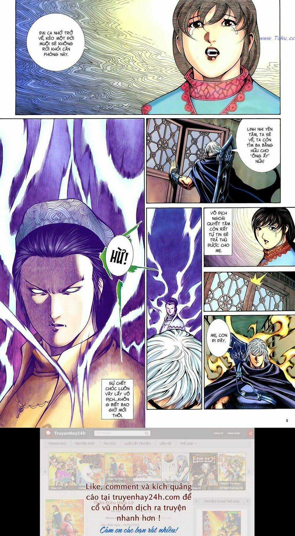 Anh Hùng Vô Lệ - Chapter 93 - Trang 6