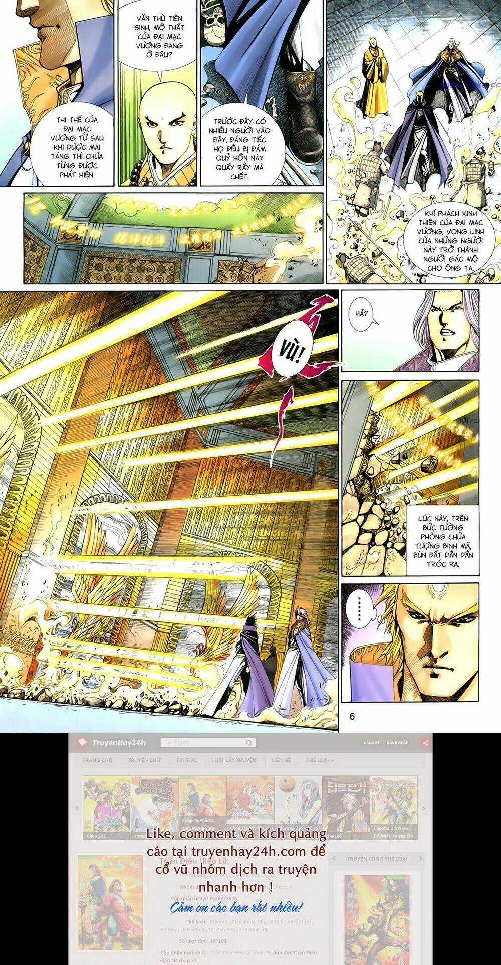 Anh Hùng Vô Lệ - Chapter 98 - Trang 6