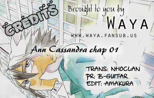 Ann Cassandra - Chapter 1 - Trang 1