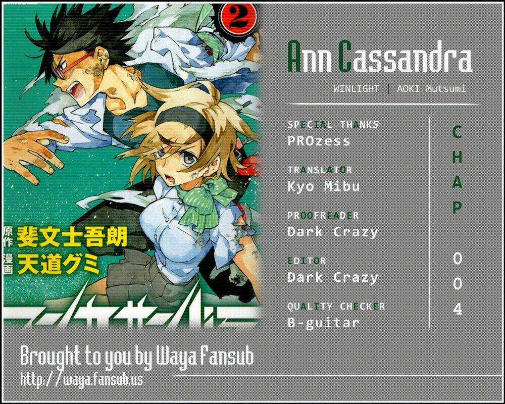 Ann Cassandra - Chapter 4 - Trang 1