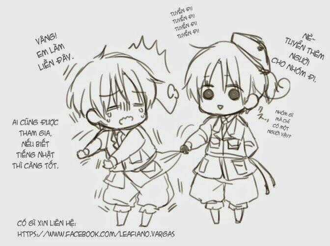 Aph Doujinshi - To Be Human - Chapter 5 - Trang 1