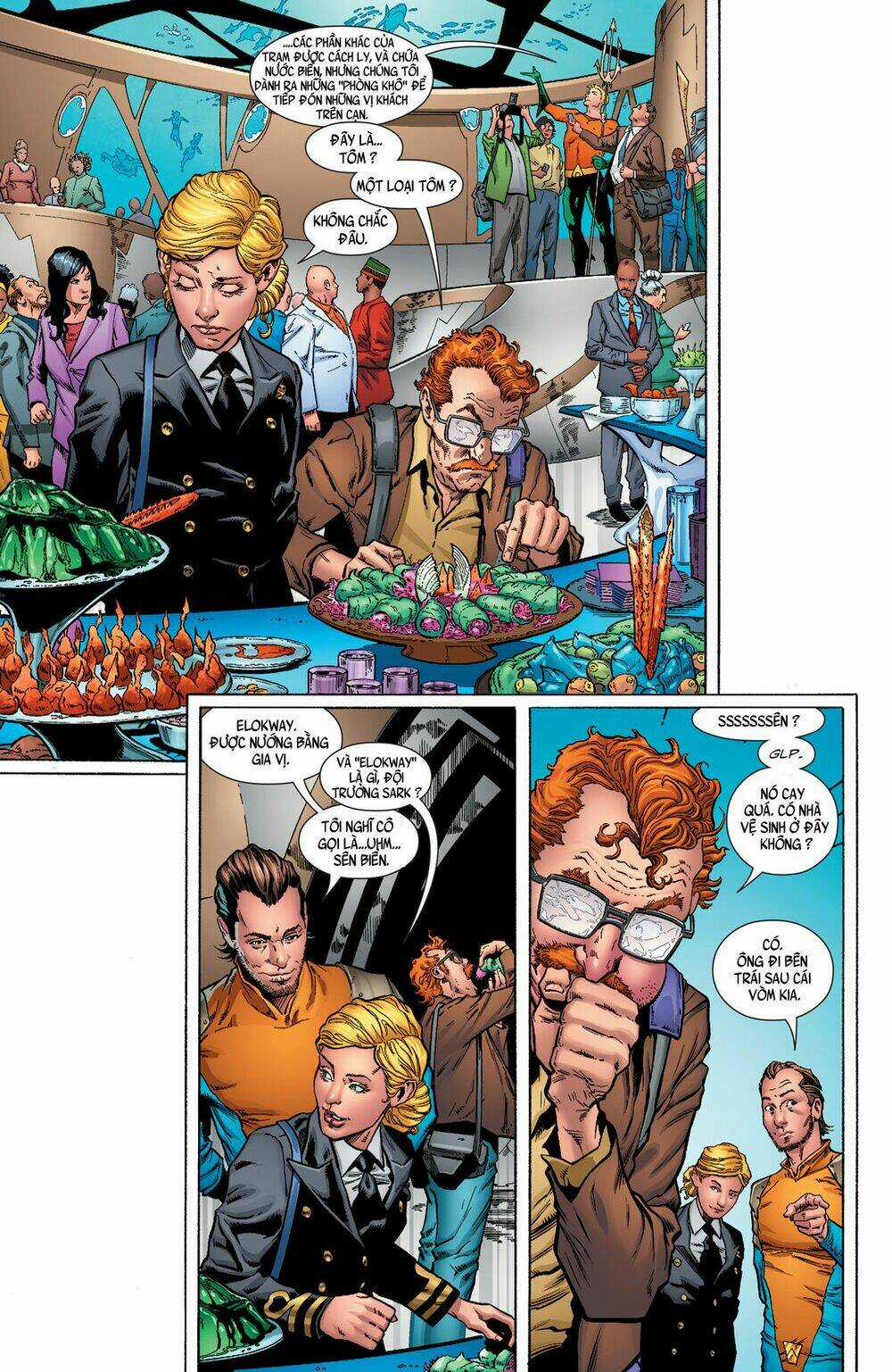 Aquaman 2016 - Chapter 1 - Trang 12