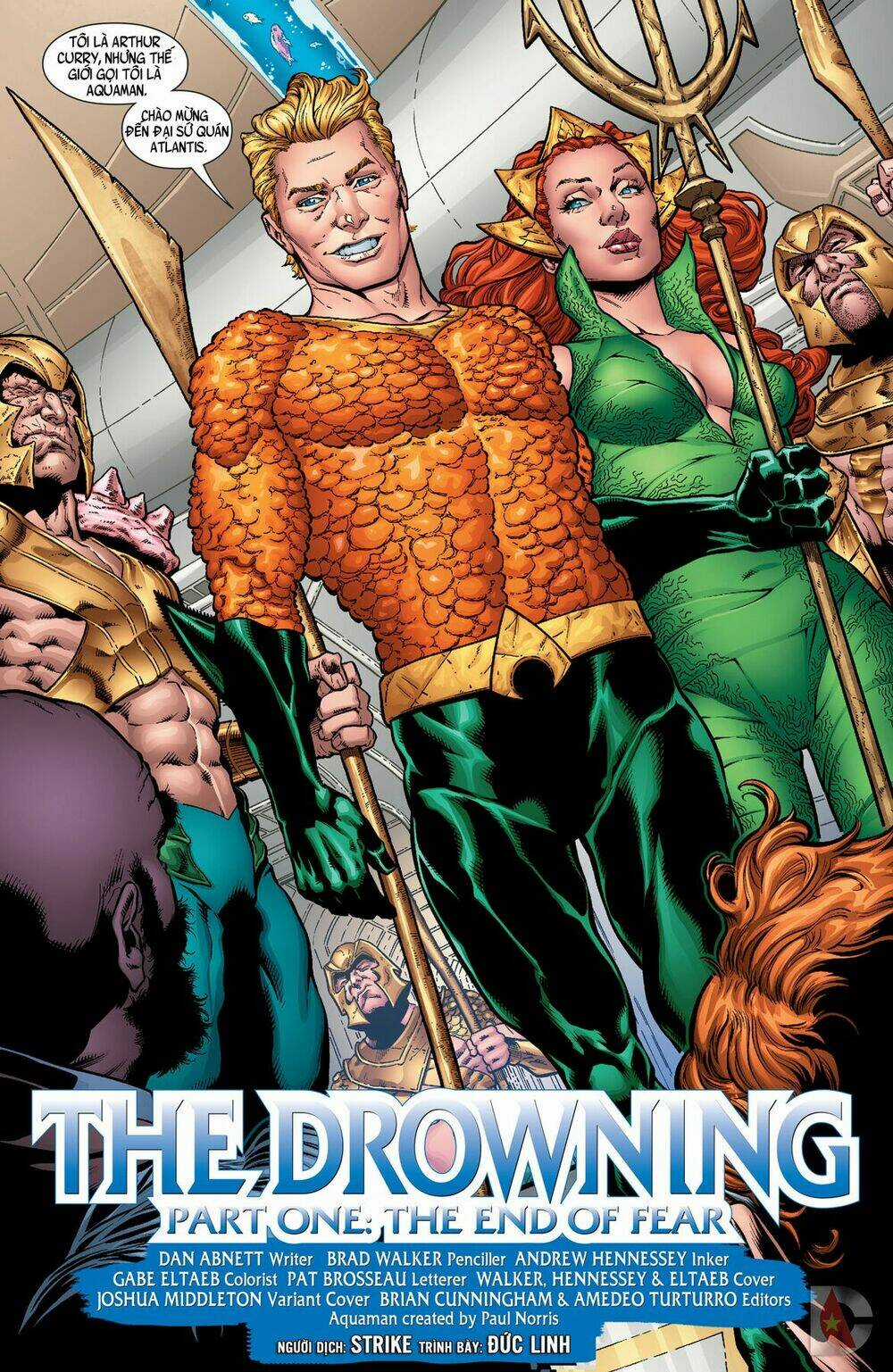Aquaman 2016 - Chapter 1 - Trang 10