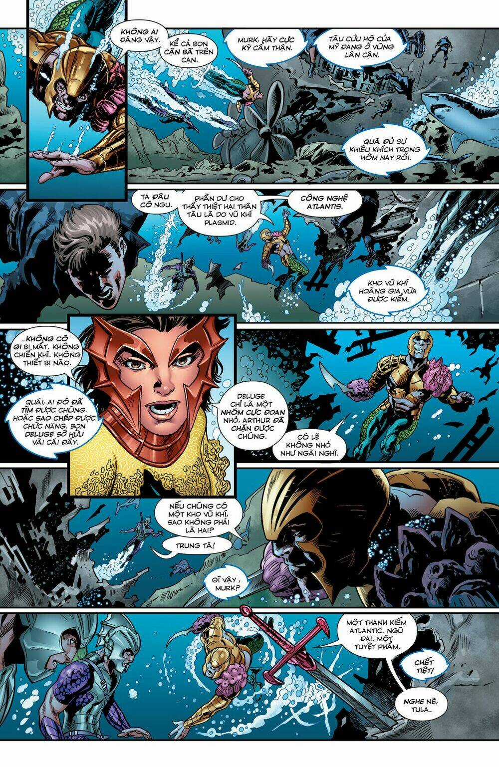 Aquaman 2016 - Chapter 4 - Trang 11
