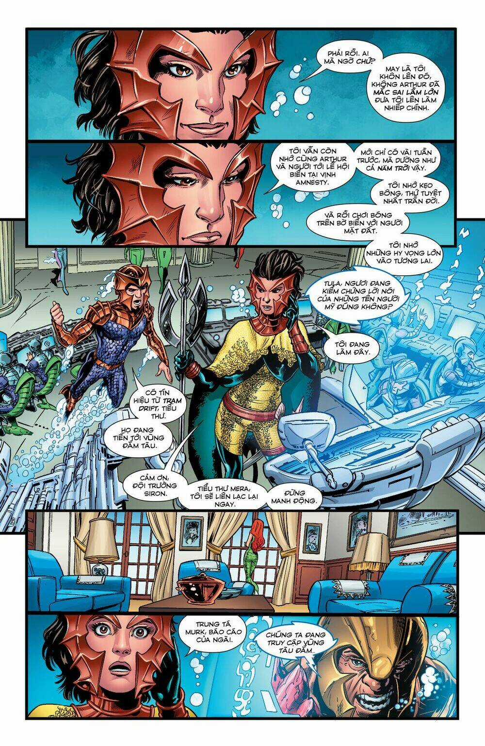 Aquaman 2016 - Chapter 4 - Trang 9