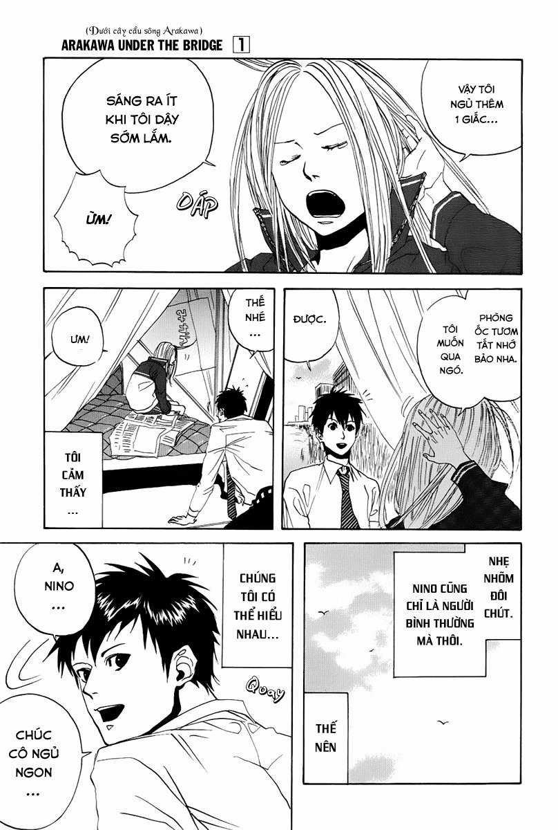 Arakawa Under The Bridge - Chapter 9 - Trang 6