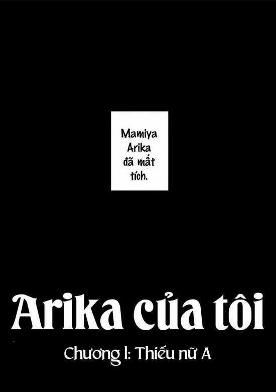 Arika Của Tôi - Chapter 1 - Trang 8