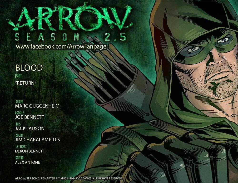 ARROW: SEASON 2.5 - Chapter 1 - Trang 1