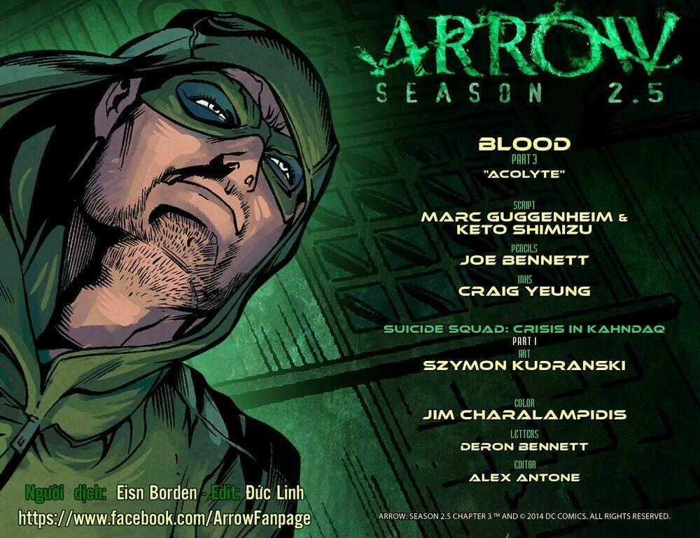 ARROW: SEASON 2.5 - Chapter 3 - Trang 1