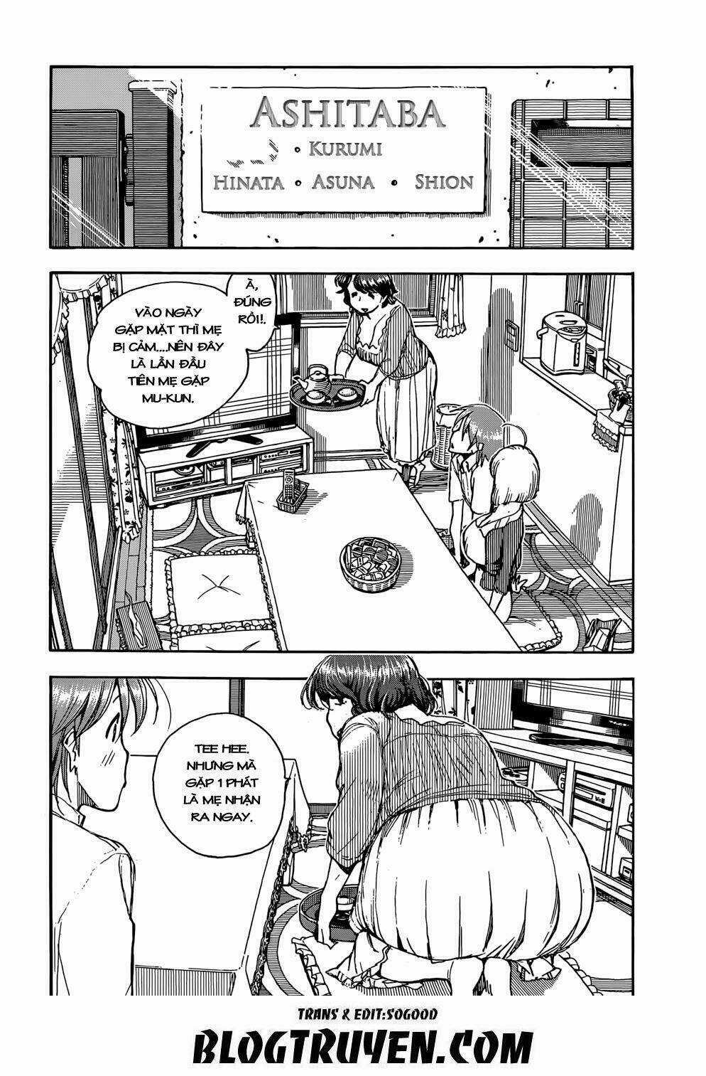 Ashitaba-San Chi No Muko Kurashi - Chapter 1 - Trang 12