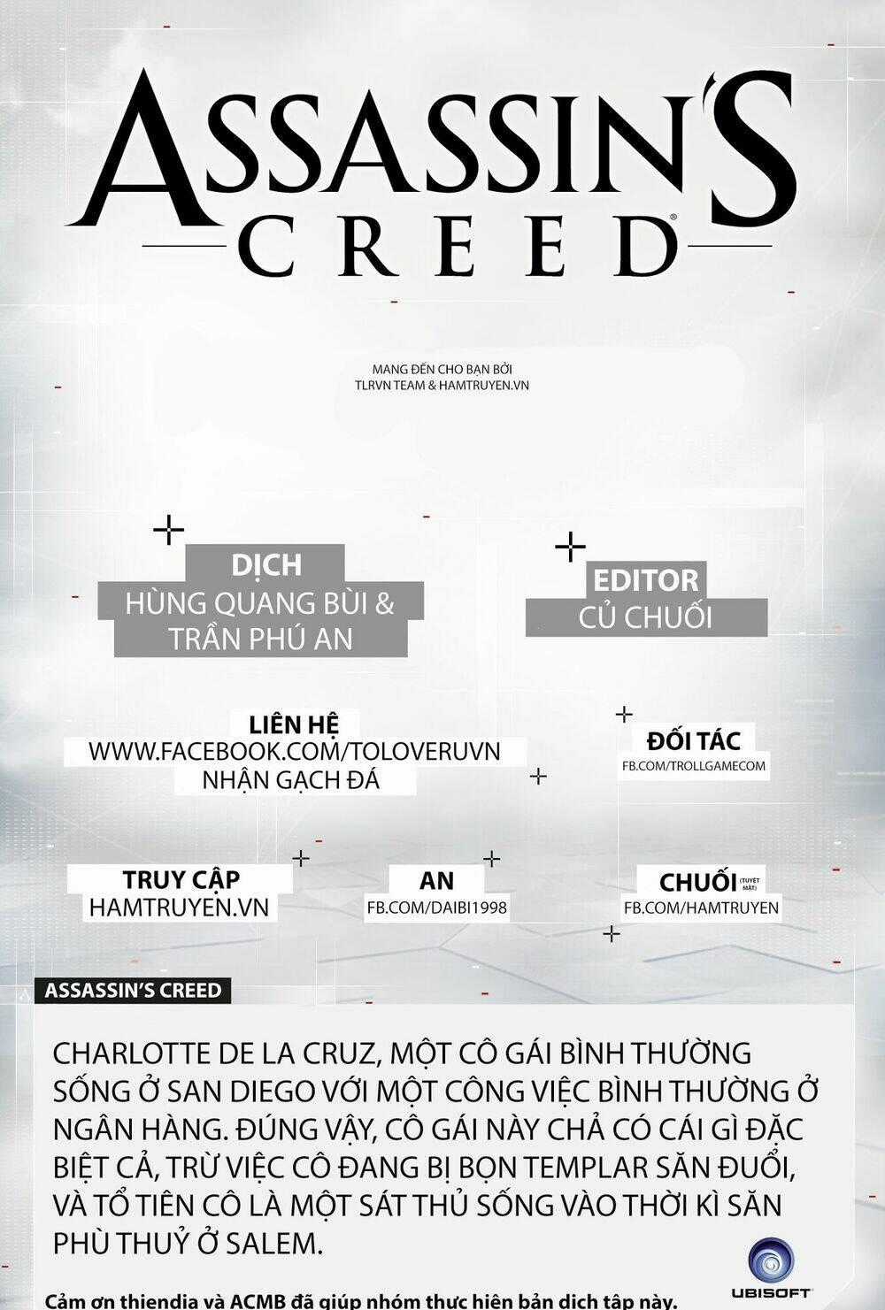 Assassin's Creed - Chapter 2 - Trang 1