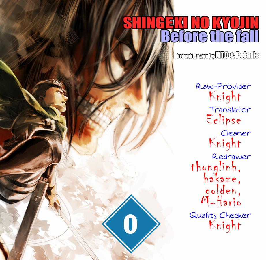 Attack On Titans - Before The Fall - Chapter 0 - Trang 2