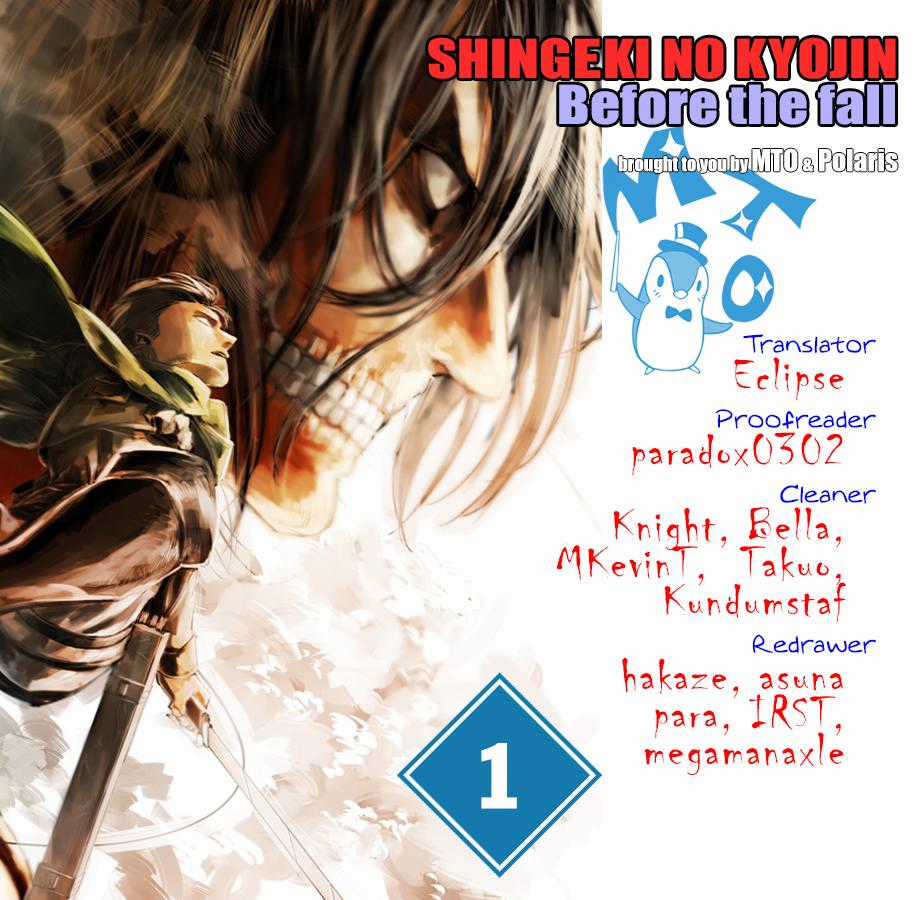 Attack On Titans - Before The Fall - Chapter 1 - Trang 2