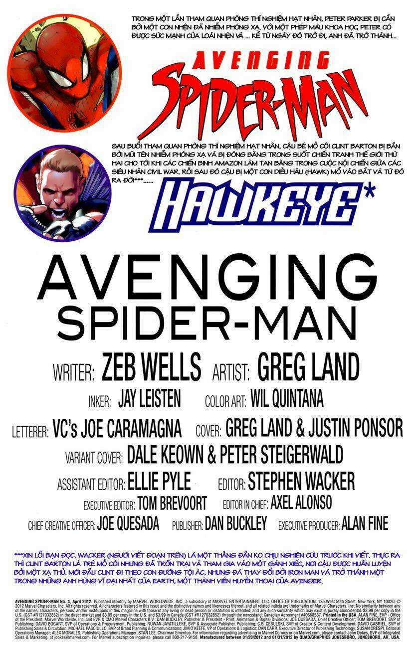 Avenging Spider-Man - Chapter 4 - Trang 4
