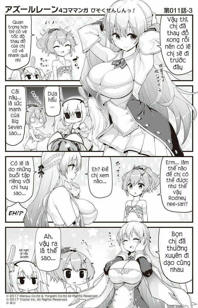 Azur Lane 4Koma - Chapter 11 - Trang 4