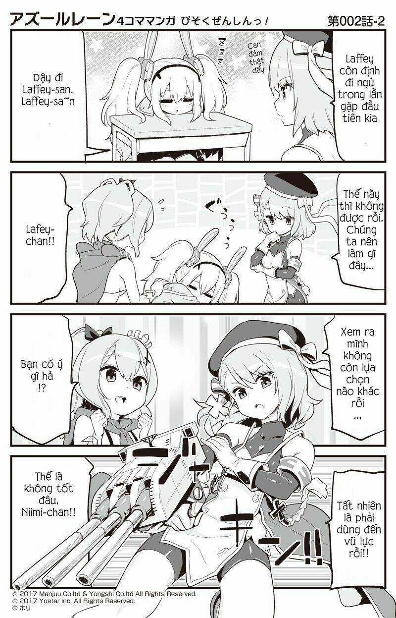 Azur Lane 4Koma - Chapter 2 - Trang 3