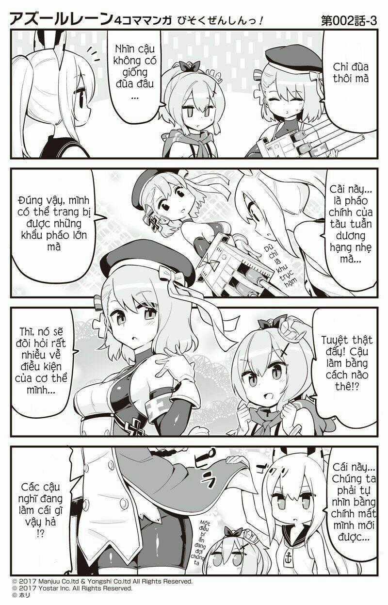 Azur Lane 4Koma - Chapter 2 - Trang 4