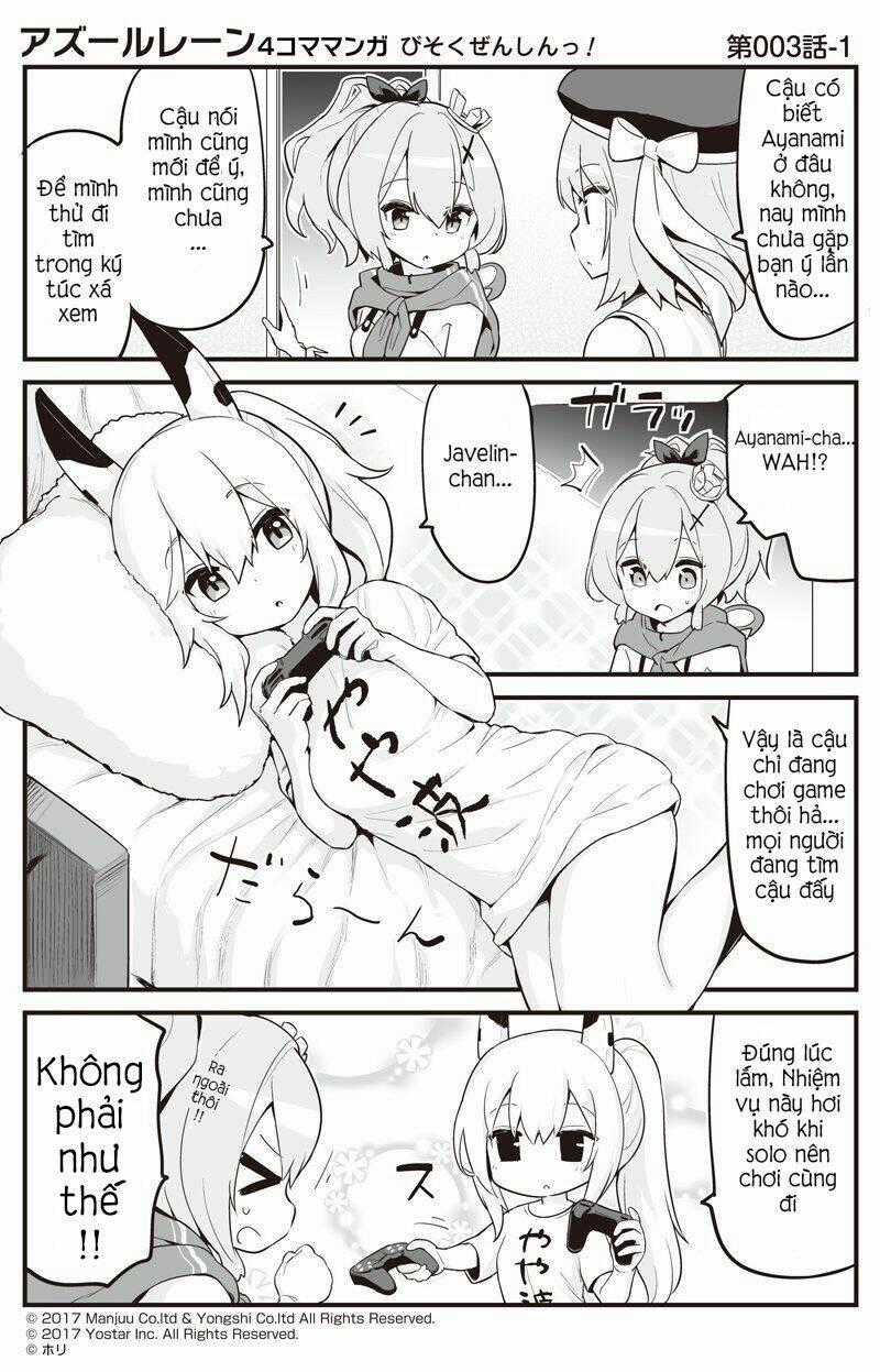 Azur Lane 4Koma - Chapter 3 - Trang 1